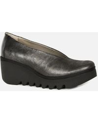 Fly London - Beso Wedge Heel Shoes - Lyst