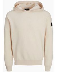 Jack & Jones - Knit Hooded Regular Fit Sweatshirt - Lyst