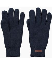 Barts - Haakkon Wool Fleece Lined Ribbed Cuff Gloves - Lyst