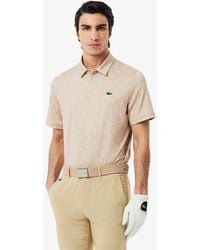 Lacoste - Fit Uv Protect Golf Polo Shirt - Lyst