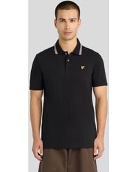 Lyle & Scott - Tipped Track Polo Shirt - Lyst