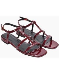 XY London - Ladies Danielle Patent Strappy Sandals - Lyst