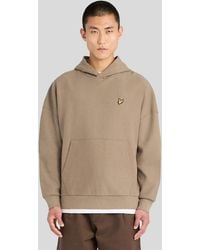 Lyle & Scott - Textured Rib Hoodie - Lyst