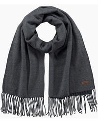 Barts - Soho Wide Herrinbone Outdoor Scarves - Lyst
