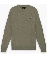 Lyle & Scott - Lyle & Scott Big & Tall Crew Neck Knitwear Jumper - Lyst