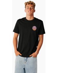 Rip Curl - Rip Curl Wettie Passage Icon Short Sleeve T-Shirt - Lyst