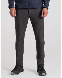 Craghoppers - Expedition Solid Patterned Slim Trousers - Lyst