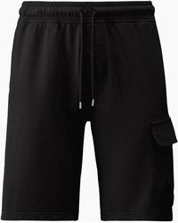 C.P. Company - Light Fleece Lens Pocket Cargo Shorts - Lyst