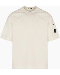 C.P. Company - 30/2 Heavy Cotton Lens T Shirt - Lyst