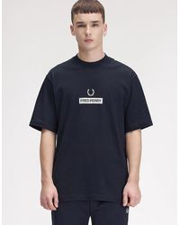 Fred Perry - Graphic T-Shirt - Lyst