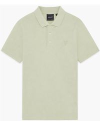 Lyle & Scott - Lyle & Scott Superfine Polo Shirt Tender Greens - Lyst