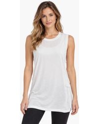 DIESEL - T Heika Dress T-Shirt Vest Round Neck Sleeveless Casual Tank Top - Lyst