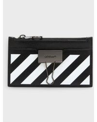 Off-White c/o Virgil Abloh - Binder Zipped Card Case - Lyst
