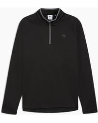 PUMA - Waffle Fleece Pullover Jumper - Lyst