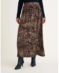 Nobody's Child - Leopard Print Maxi Skirt - Lyst