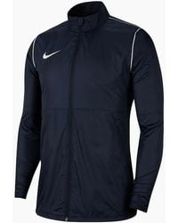 Nike - Park 20 Solid Patterned Rain Jacket With Woven Cuff - Lyst
