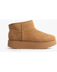 Skechers - 169143/Csnt Keep Cozy Boots Chestnut - Lyst