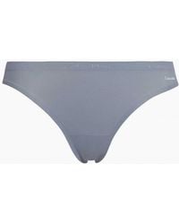 Calvin Klein - Perfectly Fit Flex Thong, Cinder - Lyst