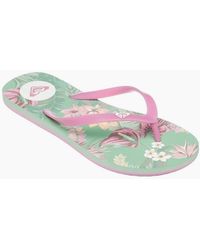Roxy - By The Sea Flip Flops - Lyst