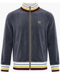 Sergio Tacchini - Sartori Velour Track Top Jacket Turbulence - Lyst