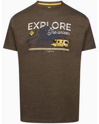 Trespass - Thelon Printed Casual T-Shirt - Lyst