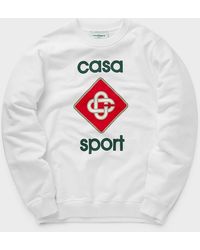 CASABLANCA - Casa Sport Icon Screen Printed Sweatshirt - Lyst