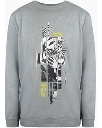 Roberto Cavalli - Cavalli Class Splintered Tiger Graphic Sweatshirt - Lyst
