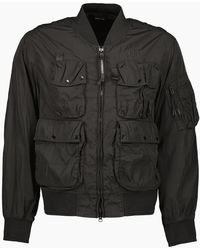 C.P. Company - Chrome-R Multi-Pocket Bomber Jacket - Lyst