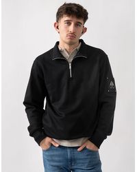 Moose Knuckles - Hartsfield 1/4 Zip Sweatshirt - Lyst