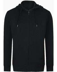 Roberto Cavalli - Cavalli Class Traditional Style Leopard Design Zip-Up Hoodie - Lyst