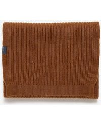 Oliver Sweeney - Wool Blend Ribbed Scarf - Lyst