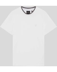 Lyle & Scott - Superfine Cotton Tipped T-Shirt - Lyst