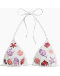 Oceanus - Shell Beaded Bikini Bottom - Lyst
