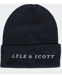 Lyle & Scott - Lyle & Scott Ribbed Beanie - Lyst