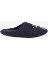 Totes - Isotoner Novelty Stag Mule Slippers - Lyst