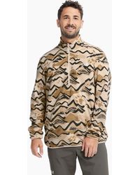 Jack Wolfskin - Paw Era 100 Print Half Zip Fleece - Lyst