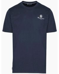 Aquascutum - Cotton Logo T-Shirt - Lyst