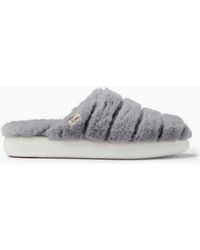 TOMS - Alpargata Slipper Mid Faux Fur - Lyst