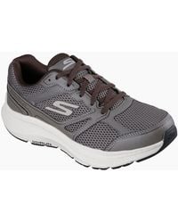 Skechers - Go Run Consistent 2.0 Mapleton Leather Trainers - Lyst