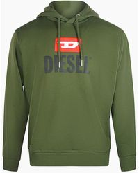 DIESEL - New D Logo Hoodie - Lyst