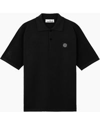 Stone Island - S00B5 Knitted Polo - Lyst