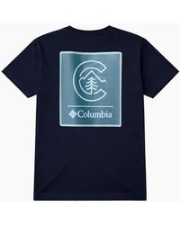 Columbia - Csc Back Logo T-Shirt - Lyst