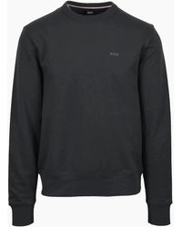 BOSS - Boss H-Sharpe Sweatshirts Open - Lyst