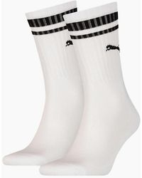 PUMA - 2-Pack Heritage Stripe Sports Socks - Lyst