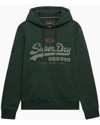 Superdry - Vintage Logo Heritage Relaxed Hoodie - Lyst