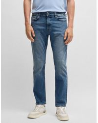 BOSS - Boss Delaware Bo Slim Fit Comfort-Stretch Jeans - Lyst