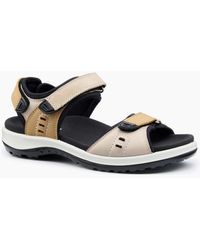 Hotter - Walk Ii Wide Fit Sandals - Lyst