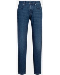 BOSS - Regular Fit Maine Soft Motion Denim Jeans - Lyst