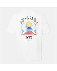 CASABLANCA - Casa Way Mountain T-Shirt - Lyst