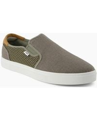 TOMS - Baja 2.0 Textured Canvas Low Top Sneakers - Lyst